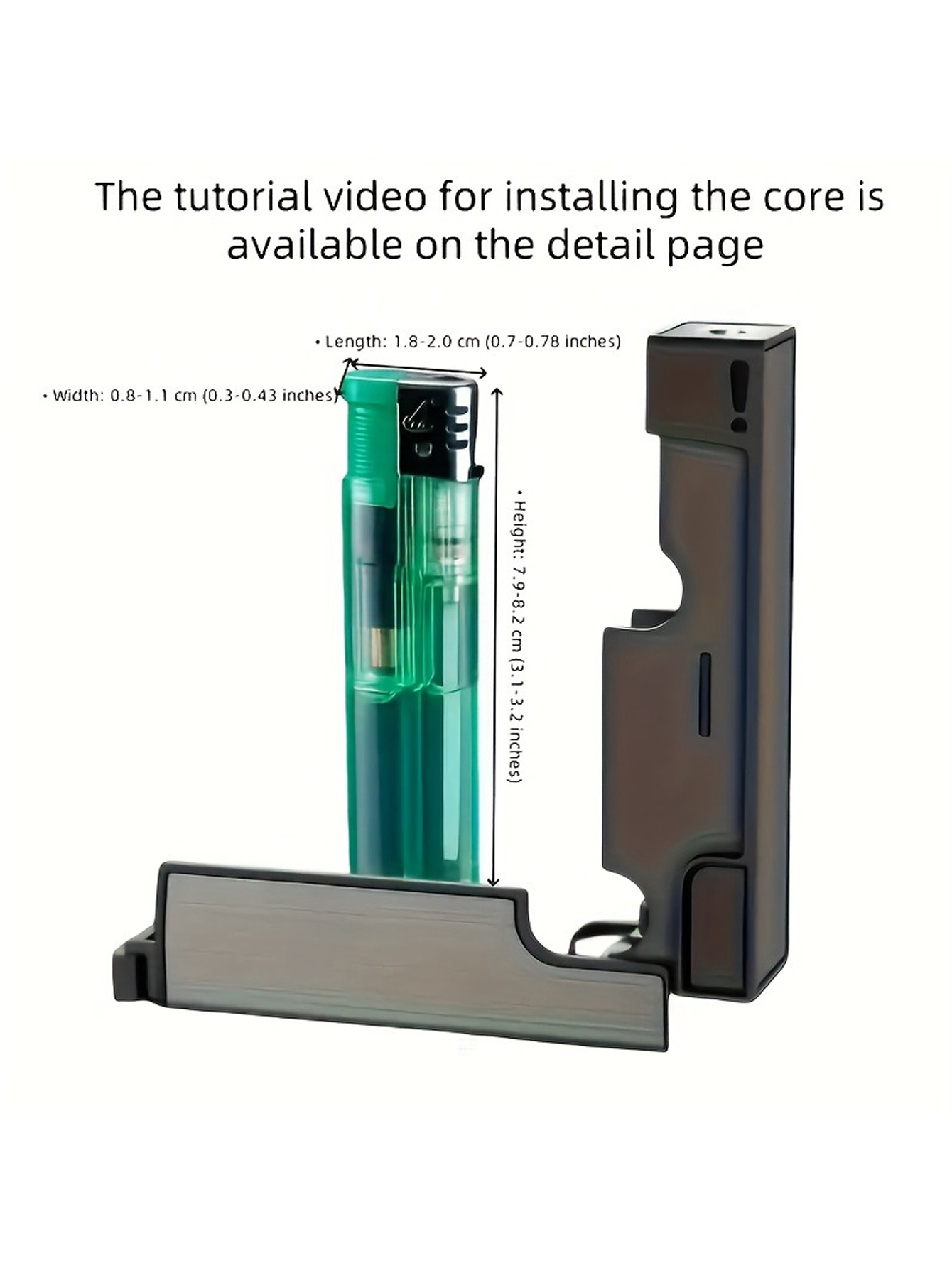 Customizable Text Portable Automatic Cigarette Case Unisex Design with Integrated Lighter Durable Plastic with Textured Metal Finish